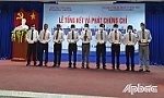 317 cán bộ, giáo viên được cấp chứng chỉ quản lý giáo dục