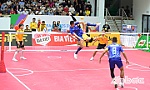 Bộ môn Cầu mây sôi nổi với nhiều tình huống đẹp mắt