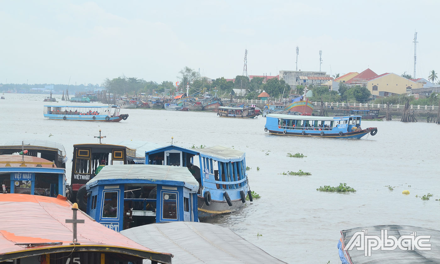 Ghe tàu du lịch đã hoạt động tấp nập trở lại.