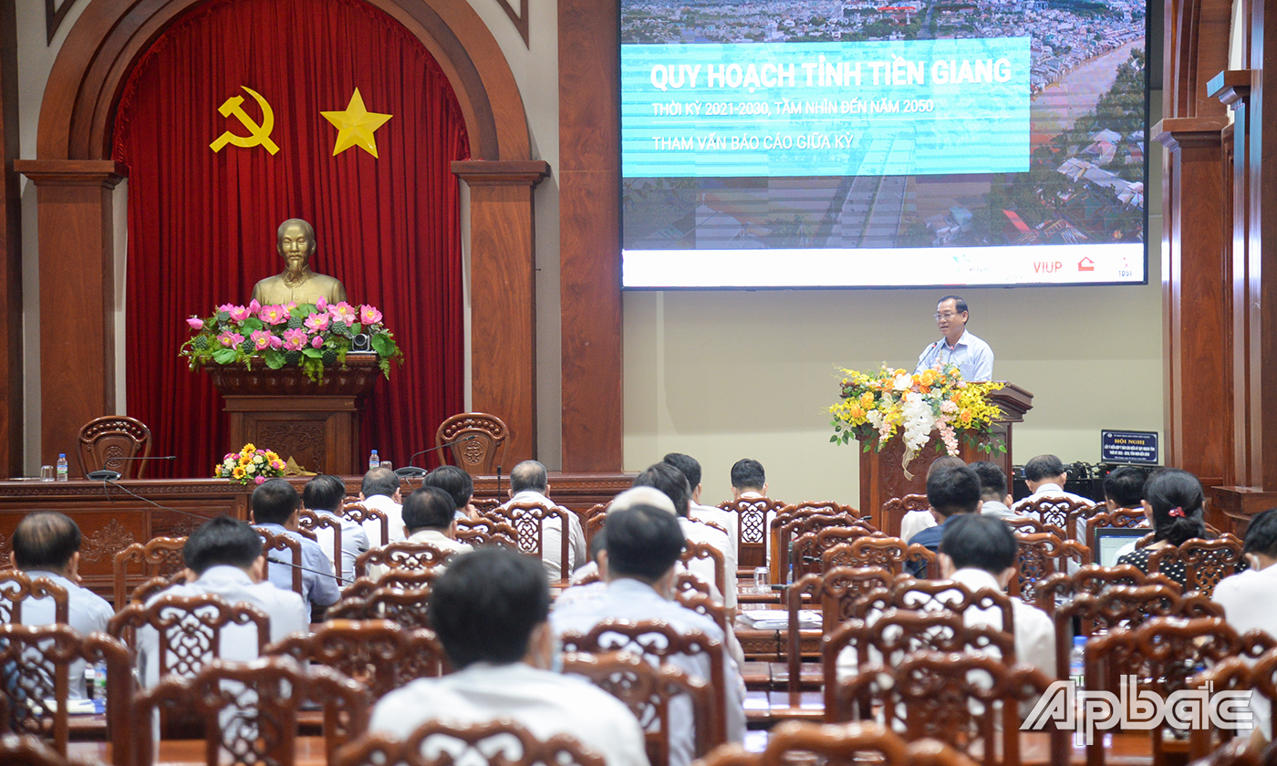 Quang cảnh hội nghị.