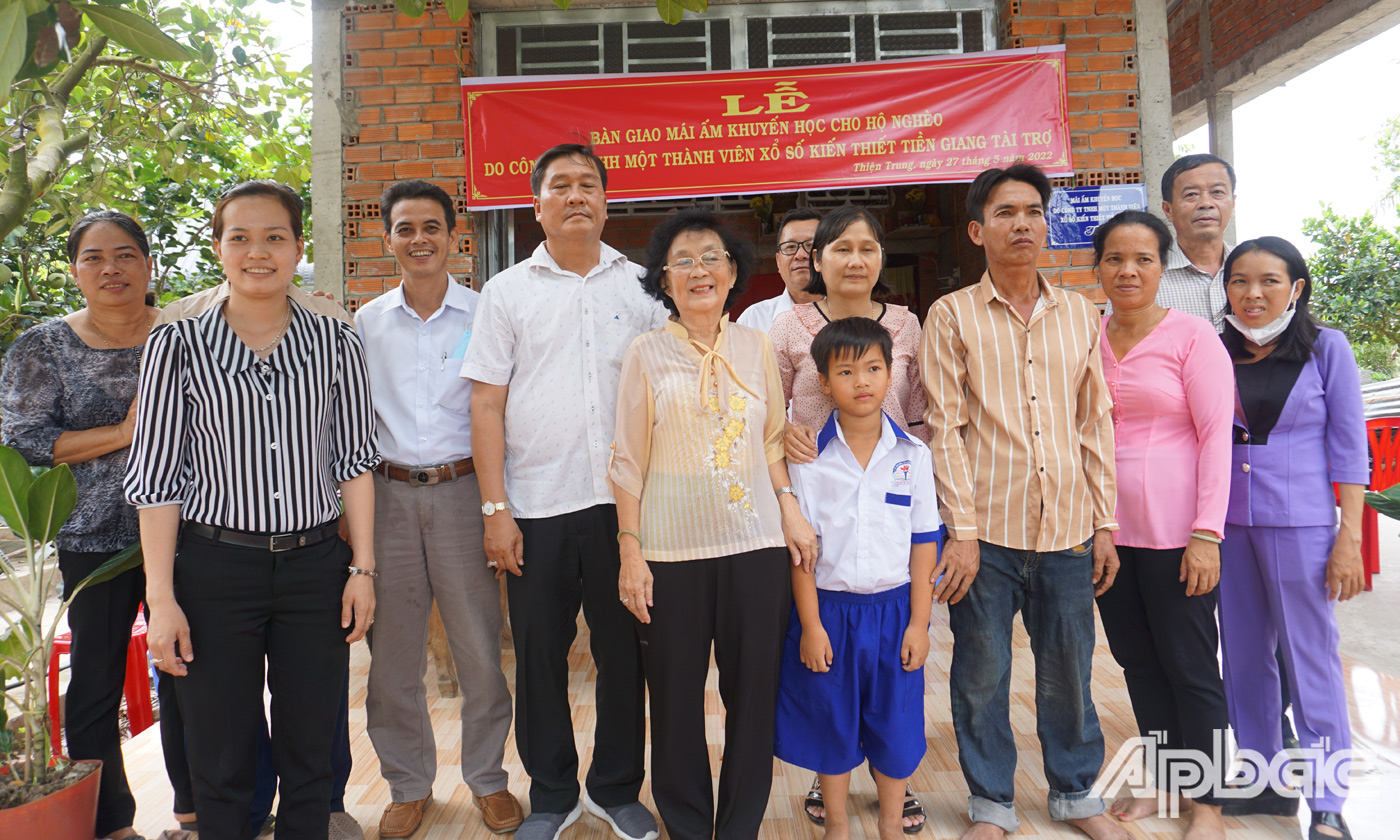 Mái ấm khuyến học của gia đình em Nguyễn Thanh Giàu