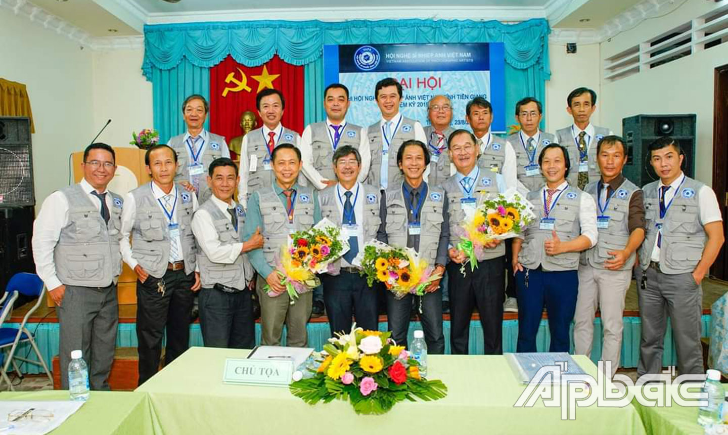 Chi hội NSNA Việt Nam tỉnh Tiền Giang tại Đại hội nhiệm kỳ 2019 - 2024. 