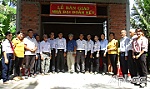 Bàn giao 2 nhà đại đoàn kết tại xã Thạnh Lộc