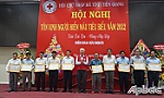 Tiền Giang: Tôn vinh 113 tập thể, cá nhân hiến máu tiêu biểu năm 2022