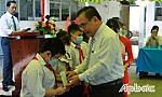 Phó Bí thư Thường trực Tỉnh ủy dự Lễ tổng kết năm học 2021 - 2022 tại Trường Tiểu học Bình Đức