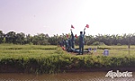 Ban Chỉ huy Quân sự huyện Chợ Gạo kiểm tra bắn đạn thật cho dân quân