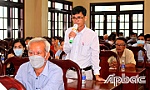 Cử tri quan tâm đến nhiều vấn đề bức xúc của xã hội