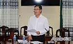 Họp thông qua dự thảo Báo cáo công tác quản lý nhà nước về bảo vệ môi trường