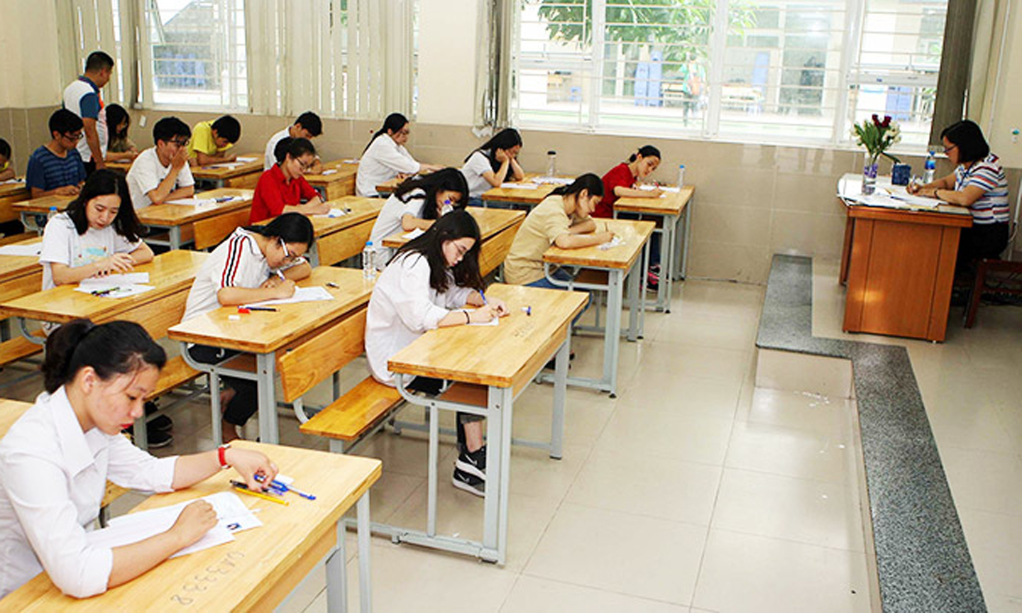 Năm 2022, đa dạng các phương thức tuyển sinh. Ảnh: TTXVN 