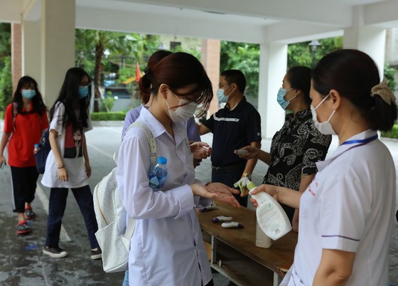 Thí sinh dự thi tốt nghiệp THPT 2021. Ảnh: QUANG PHÚC