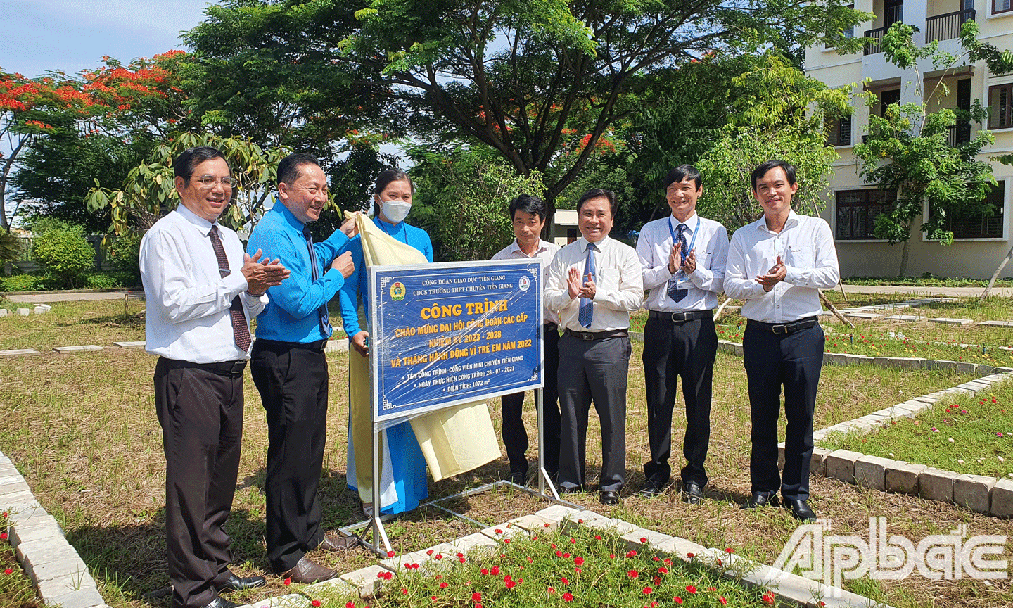 Ra mắt công trình “Công viên mini Chuyên Tiền Giang