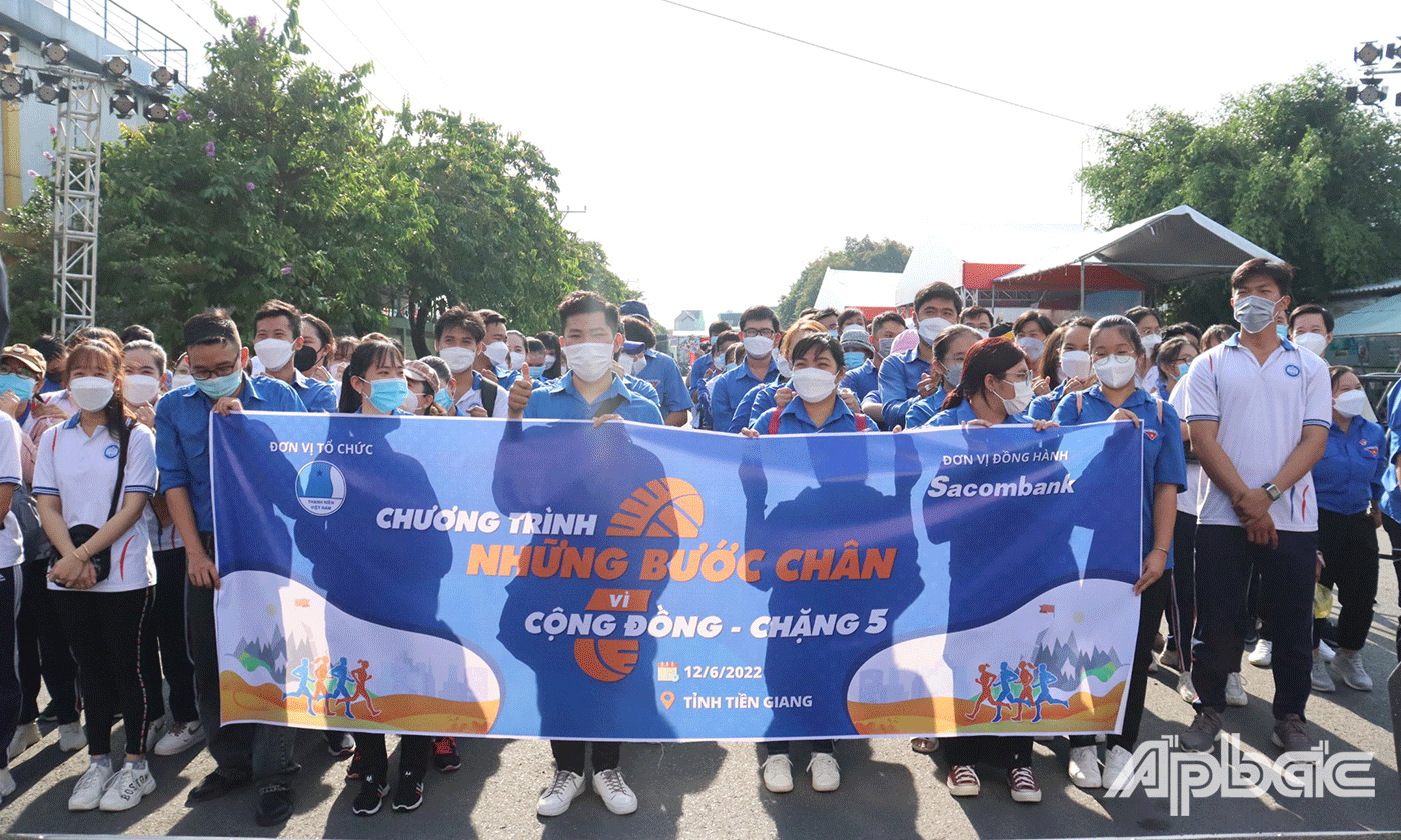 Chương trình “Những bước chân vì cộng đồng” tiếp tục khởi động chặng 5 – năm 2022 