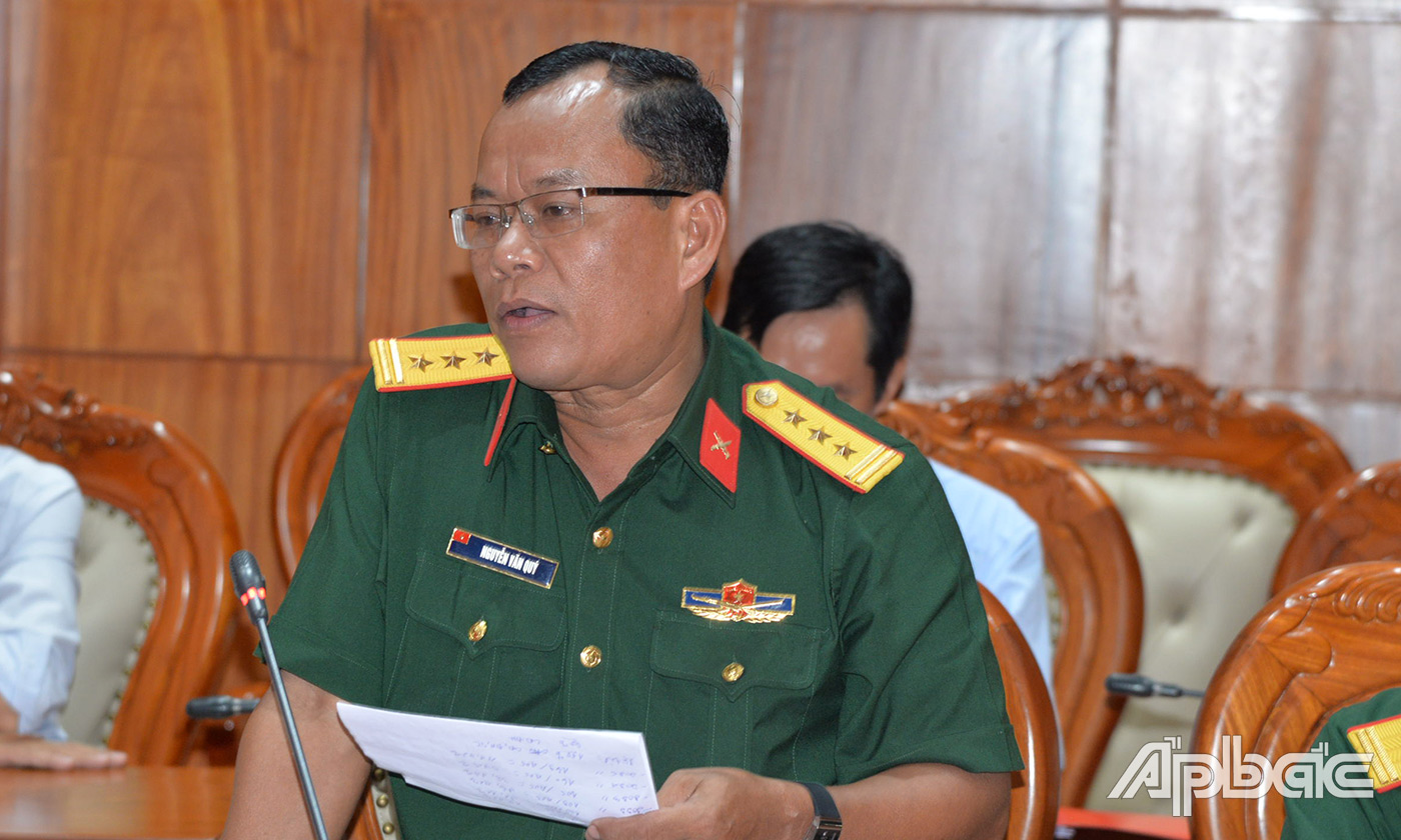 đại biểu phát biểu ý kiến tại hội nghị