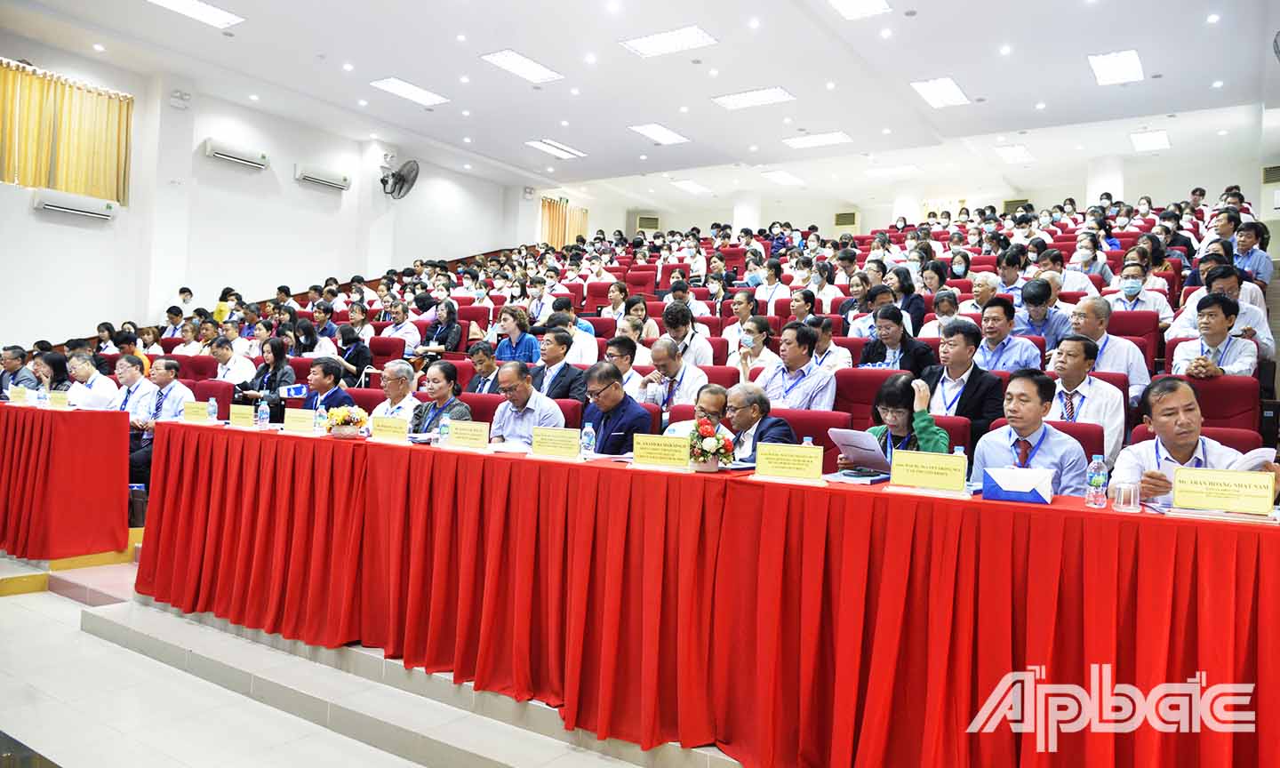 Các đại biểu làm việc tại hội thảo.