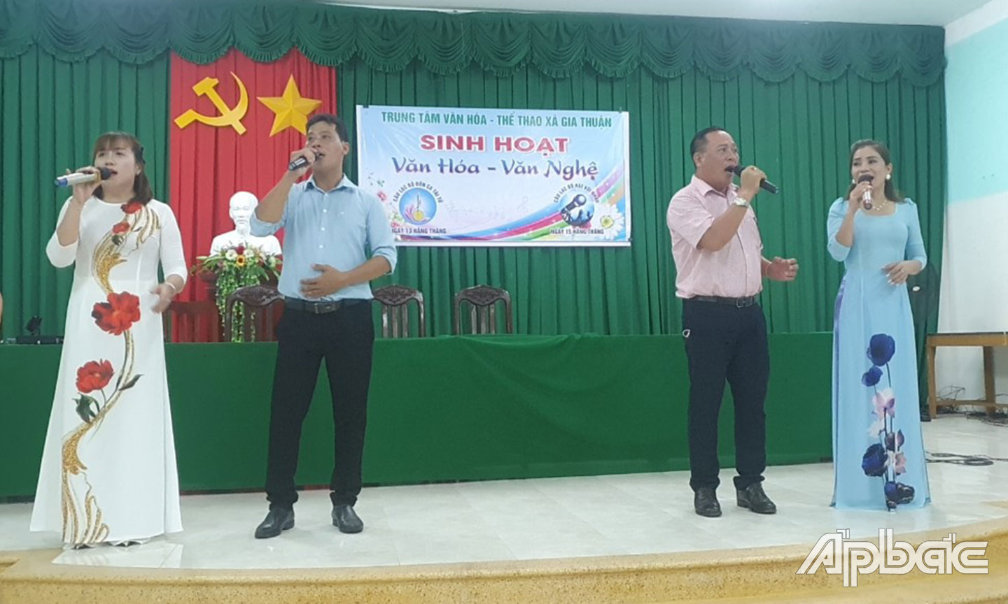 Sinh hoạt văn hóa - văn nghệ tại cơ sở là điểm tựa để thực hiện hiệu quả phong trào “Toàn dân đoàn kết xây dựng đời sống văn hóa” trên địa bàn huyện Gò Công Đông.