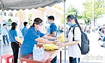 Thanh niên tình nguyện hỗ trợ Kỳ thi  tốt nghiệp THPT năm 2022