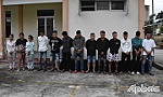 Bắt 13 đối tượng sử dụng trái phép chất ma túy