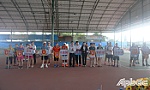 Hơn 50 vận động viên tranh tài ở môn Quần vợt