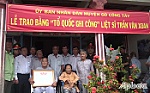 Huyện Gò Công Tây trao Bằng 