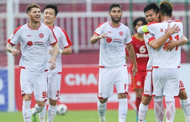 Viettel đang chơi tốt tại AFC Cup 2022. (Ảnh: AFC)