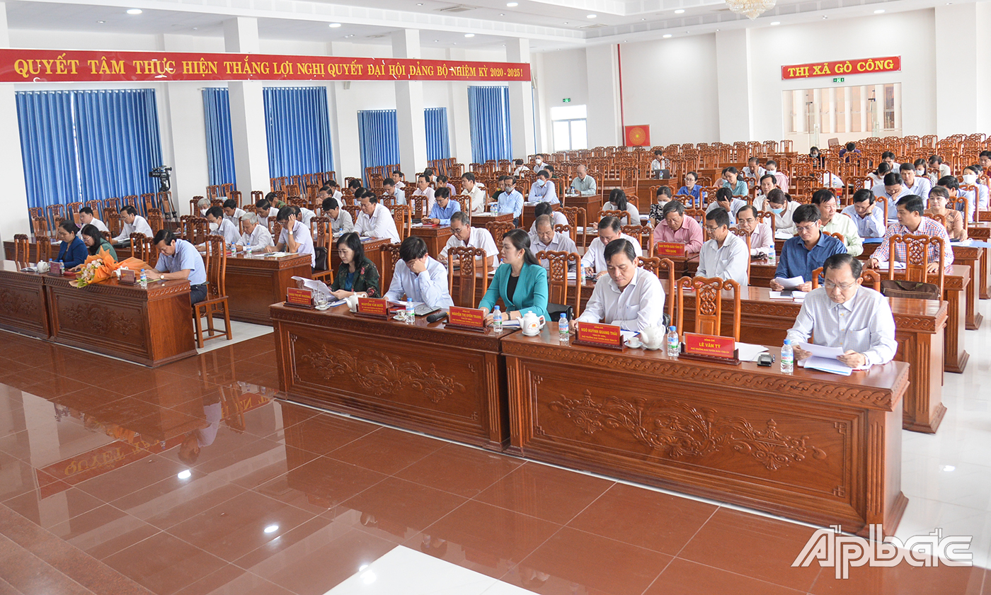Quang cảnh hội nghị.