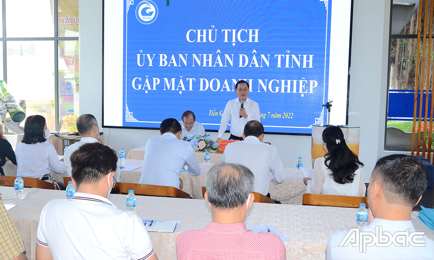 Quang cảnh buổi gặp mặt.