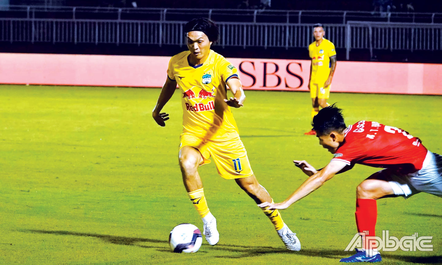 Tuấn Anh cùng nhiều trụ cột khác của Đội tuyển Việt Nam đang thi đấu tốt tại V-League 2022.          Ảnh: Vietnamnet.vn