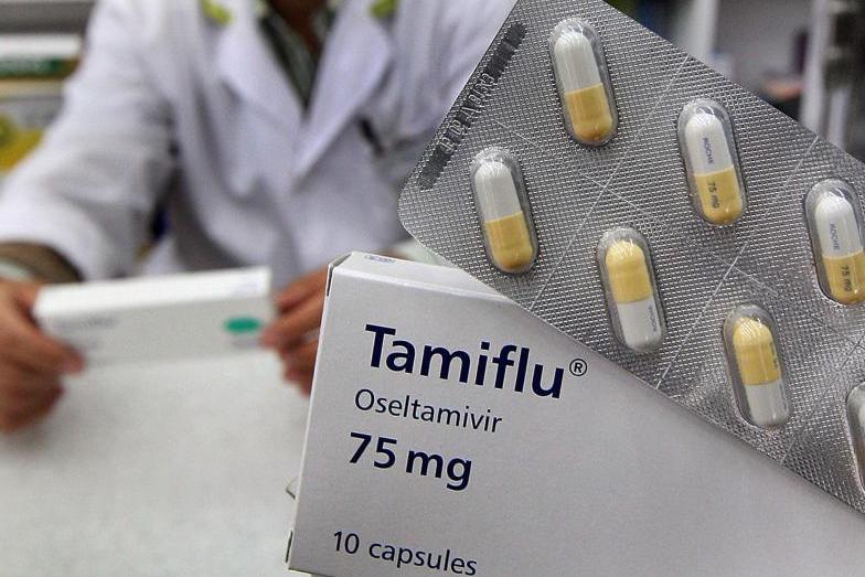 Thuốc Tamiflu điều trị cúm. Ảnh:Yonhap/EPA