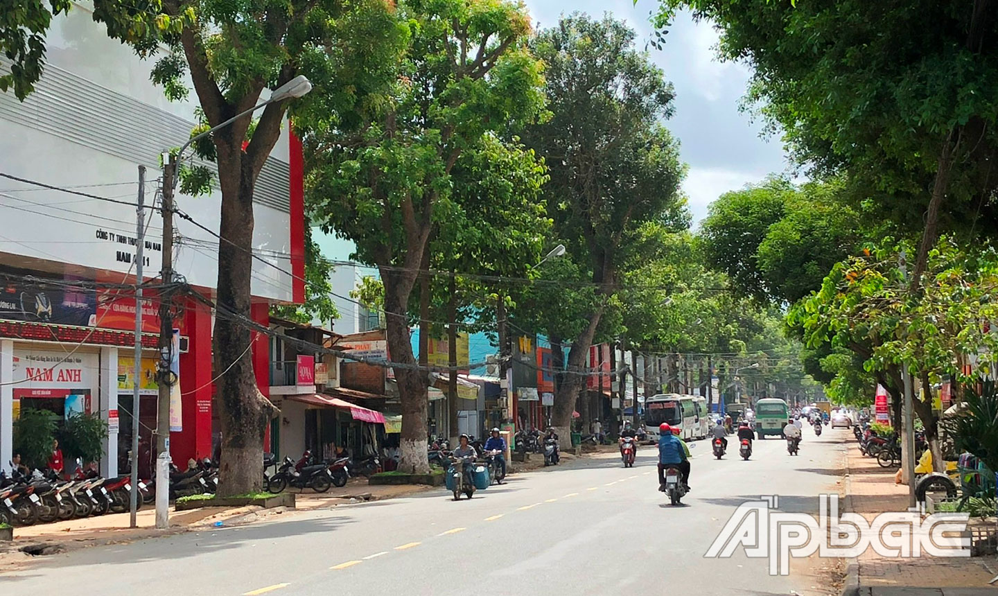 Tuyến đường Ấp Bắc  được xây dựng trở thành tuyến đường kiểu mẫu trong năm 2022.