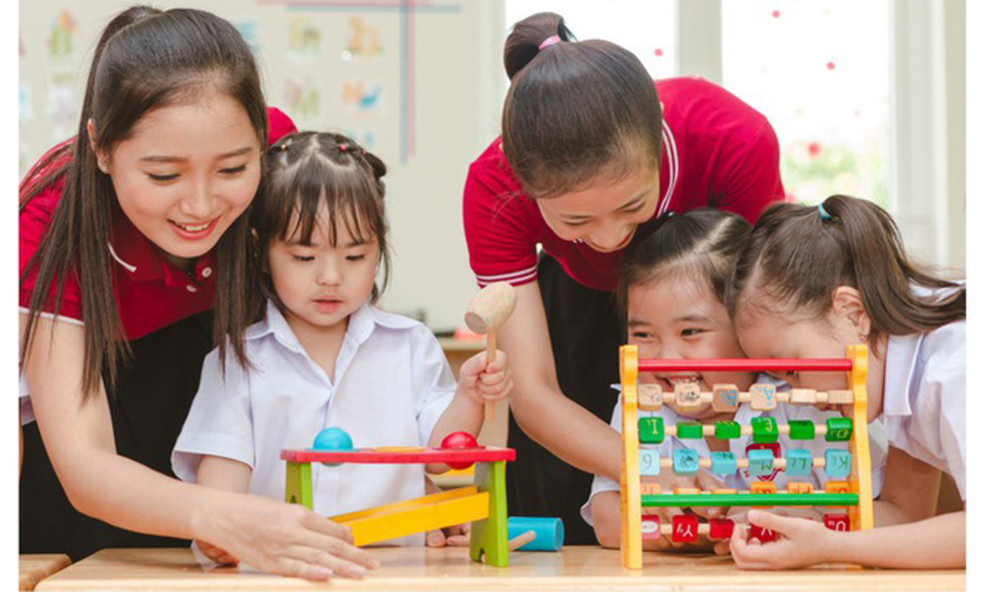 Nhiều cơ sở giáo dục mầm non phải tạm dừng để hoạt động phòng chống dịch.