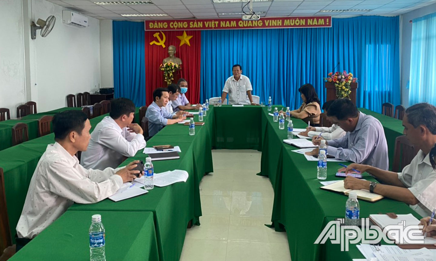 Ban tổ chức Cuộc thi đánh giá kết quả trong thời gian qua.