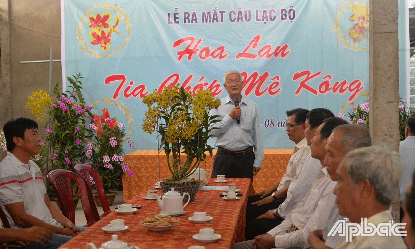 Quang cảnh lễ ra mắt CLB.