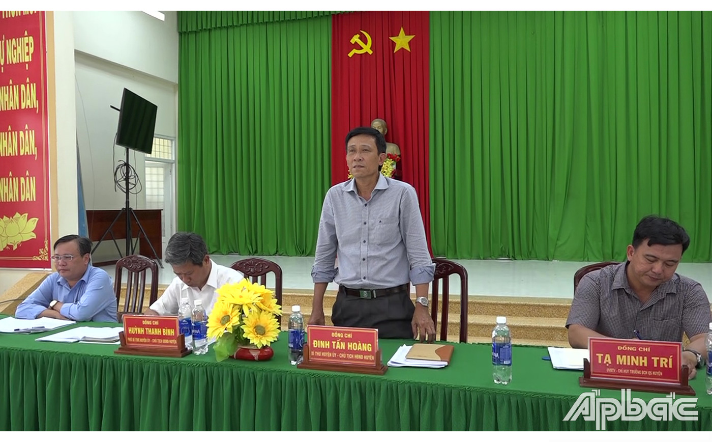 Đồng chí Đinh Tấn Hoàng 