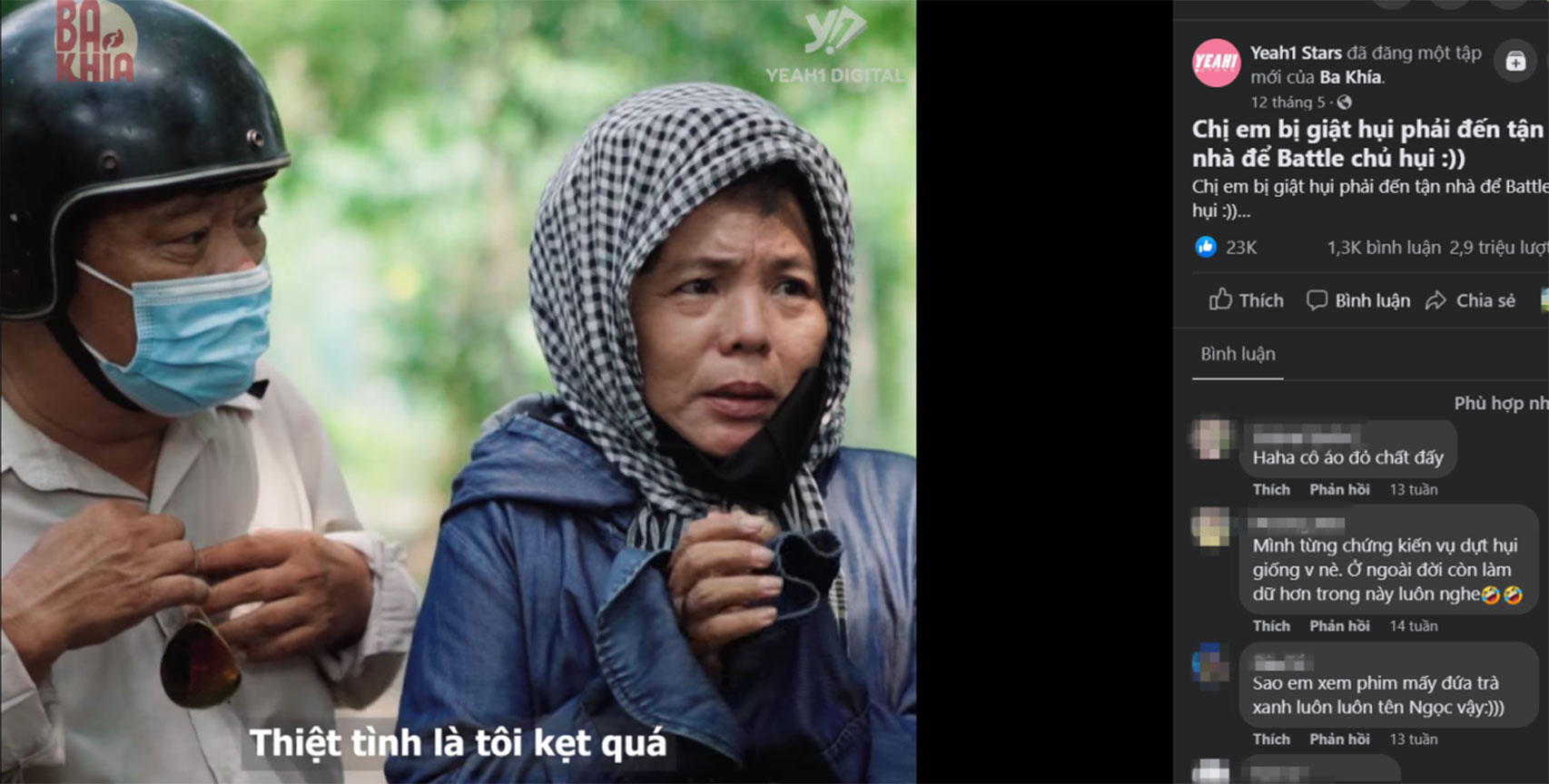 Mỗi tập phim đều thu hút được hàng ngàn lượt bình luận, chia sẻ của khán giả.