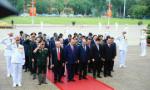Lãnh đạo Đảng, Nhà nước vào Lăng viếng Chủ tịch Hồ Chí Minh