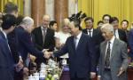 Chủ tịch nước tiếp các nhà khoa học đạt giải Nobel