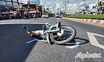 Truy đuổi xe tải gây tai nạn bỏ chạy