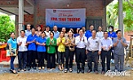 Báo Ấp Bắc bàn giao và hỗ trợ xây mới 4 nhà tình thương