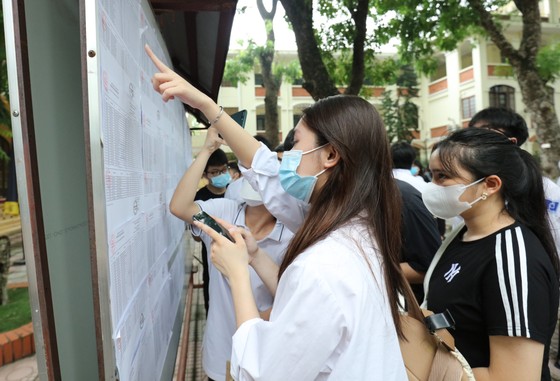 Thí sinh dự thi tốt nghiệp THPT 2022. Ảnh: QUANG PHÚC