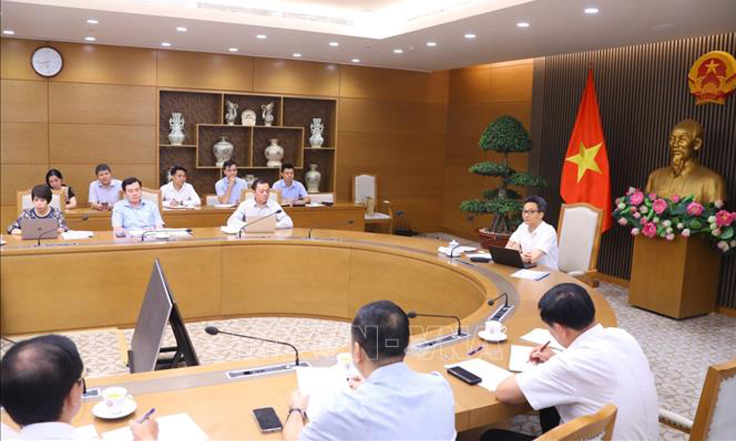 Quang cảnh cuộc họp. Ảnh: Văn Điệp/TTXVN