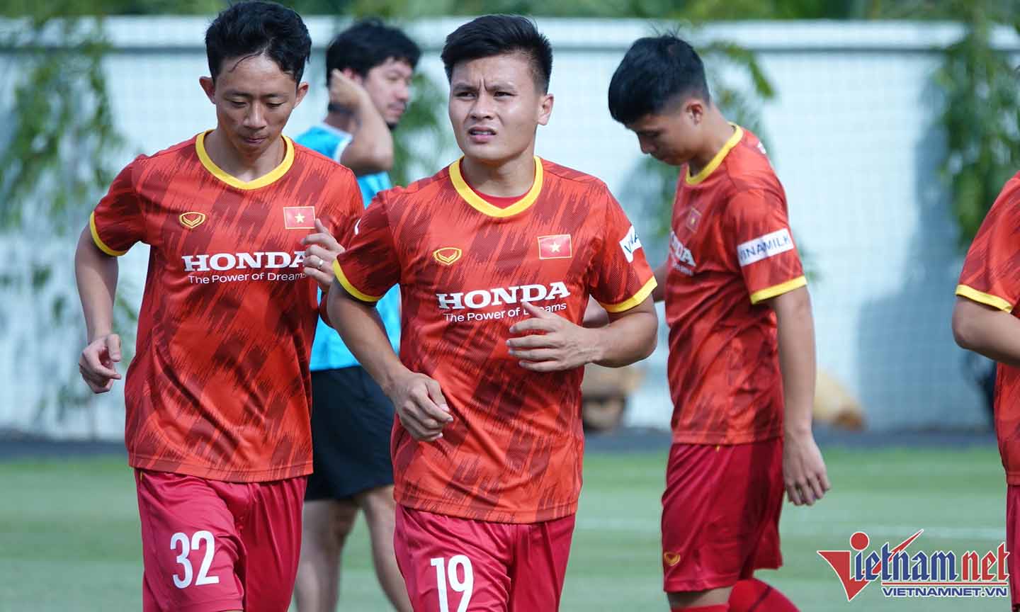 Quang Hải (số 19) có cơ hội lấy lại sự tự tin của mình trong trận đấu với Ấn Độ tới đây. Ảnh: Vietnamnet.vn