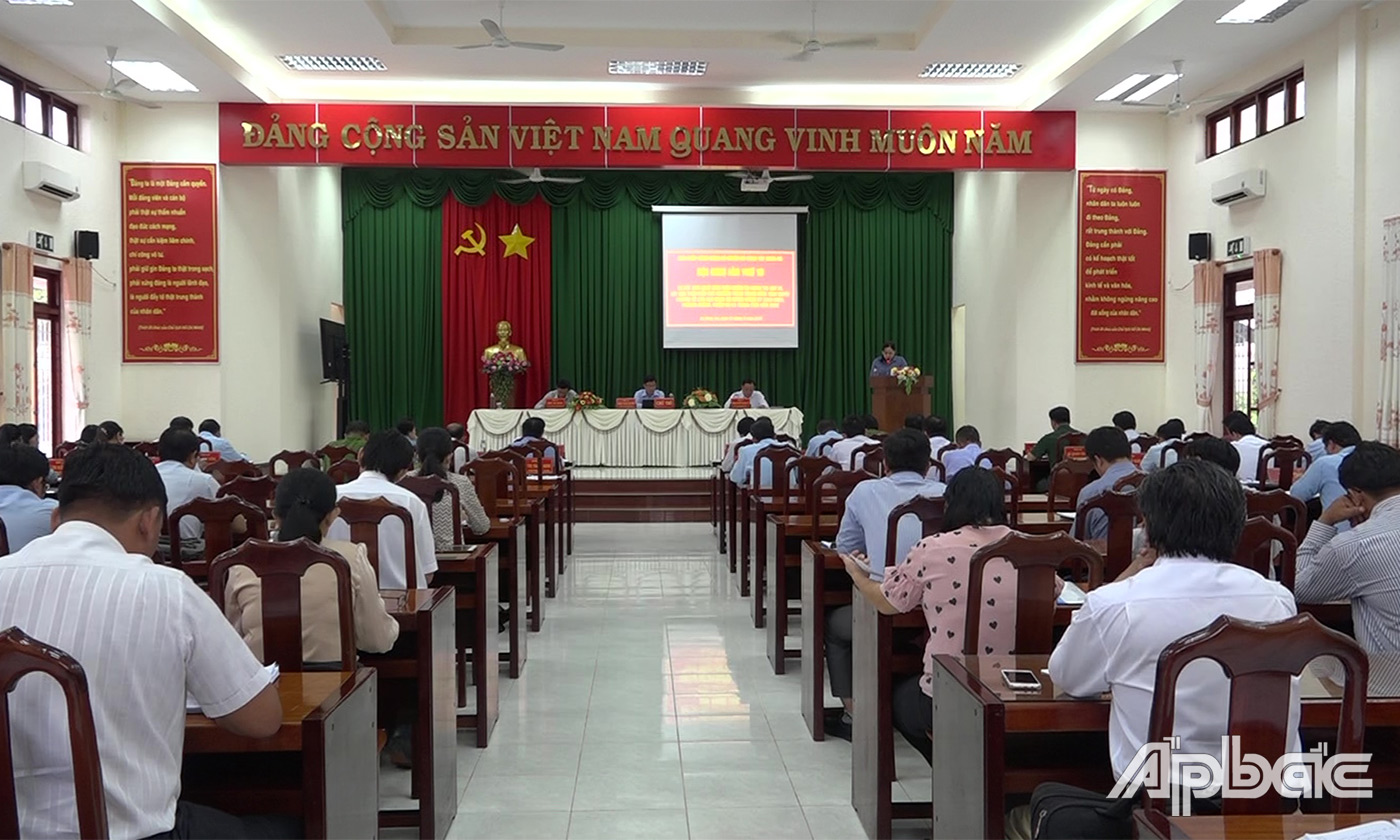 Quang cảnh hội nghị