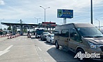 Nhiều phương tiện không làm chủ tốc độ gây ra va chạm tại trạm BOT Cai Lậy