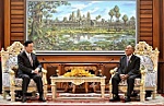 Thường trực Ban Bí thư Võ Văn Thưởng hội kiến Lãnh đạo Đảng, Chính phủ, Quốc hội Campuchia