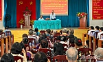 Lãnh đạo UBND TP. Mỹ Tho gặp gỡ nhân dân và doanh nghiệp