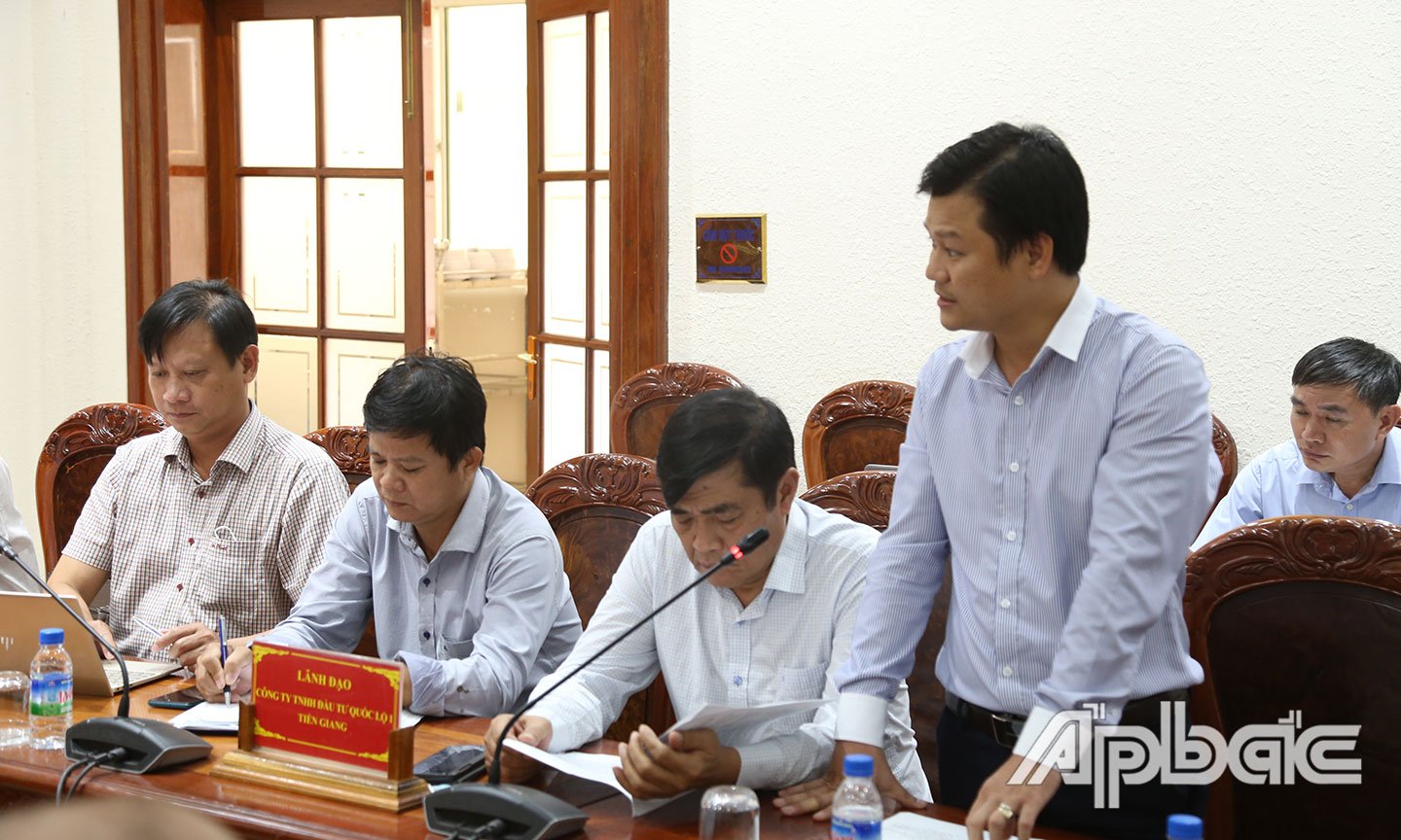 Đại diện doanh nghiệp dự án thông tin về Dự án.
