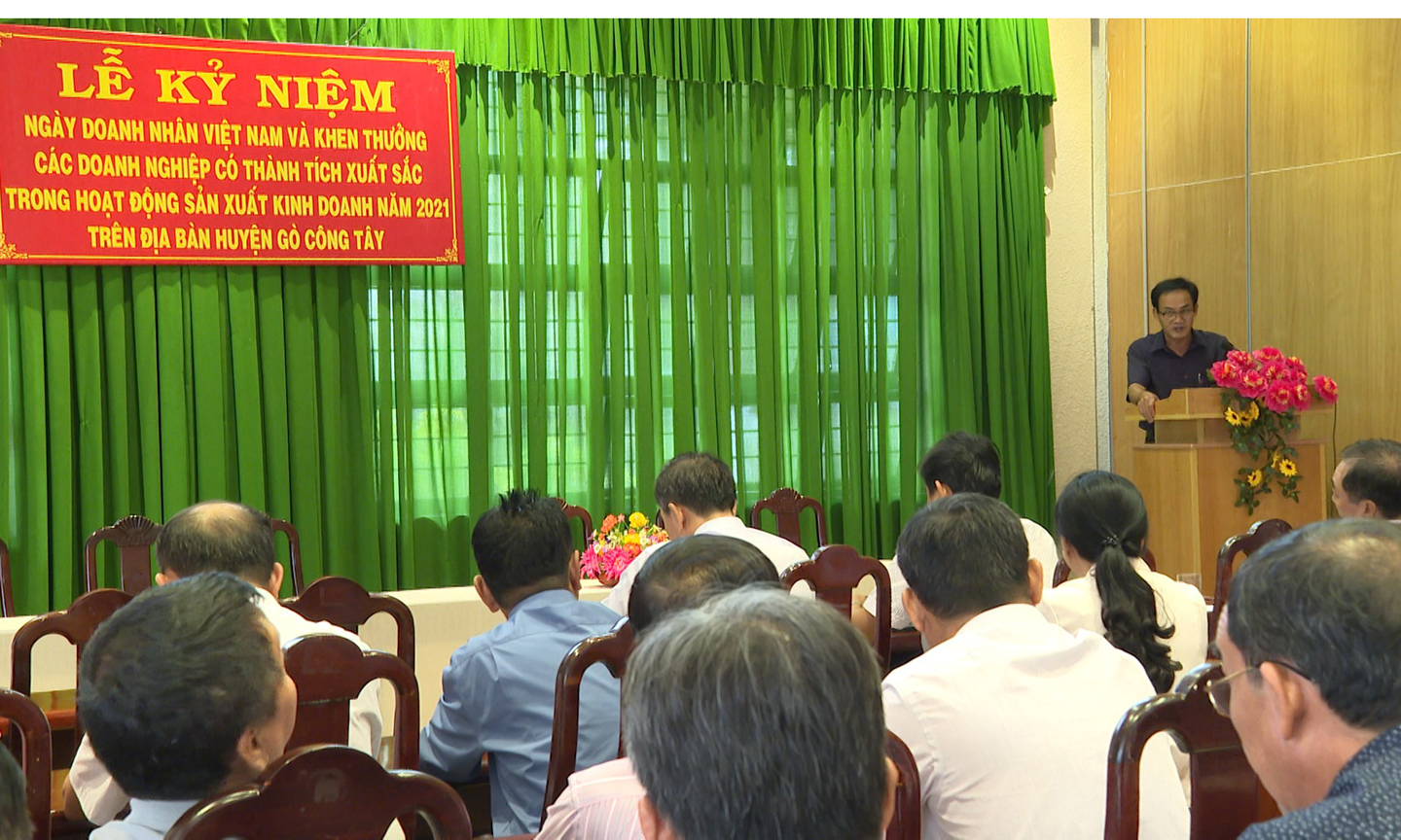 Quang cảnh lễ kỷ niệm.