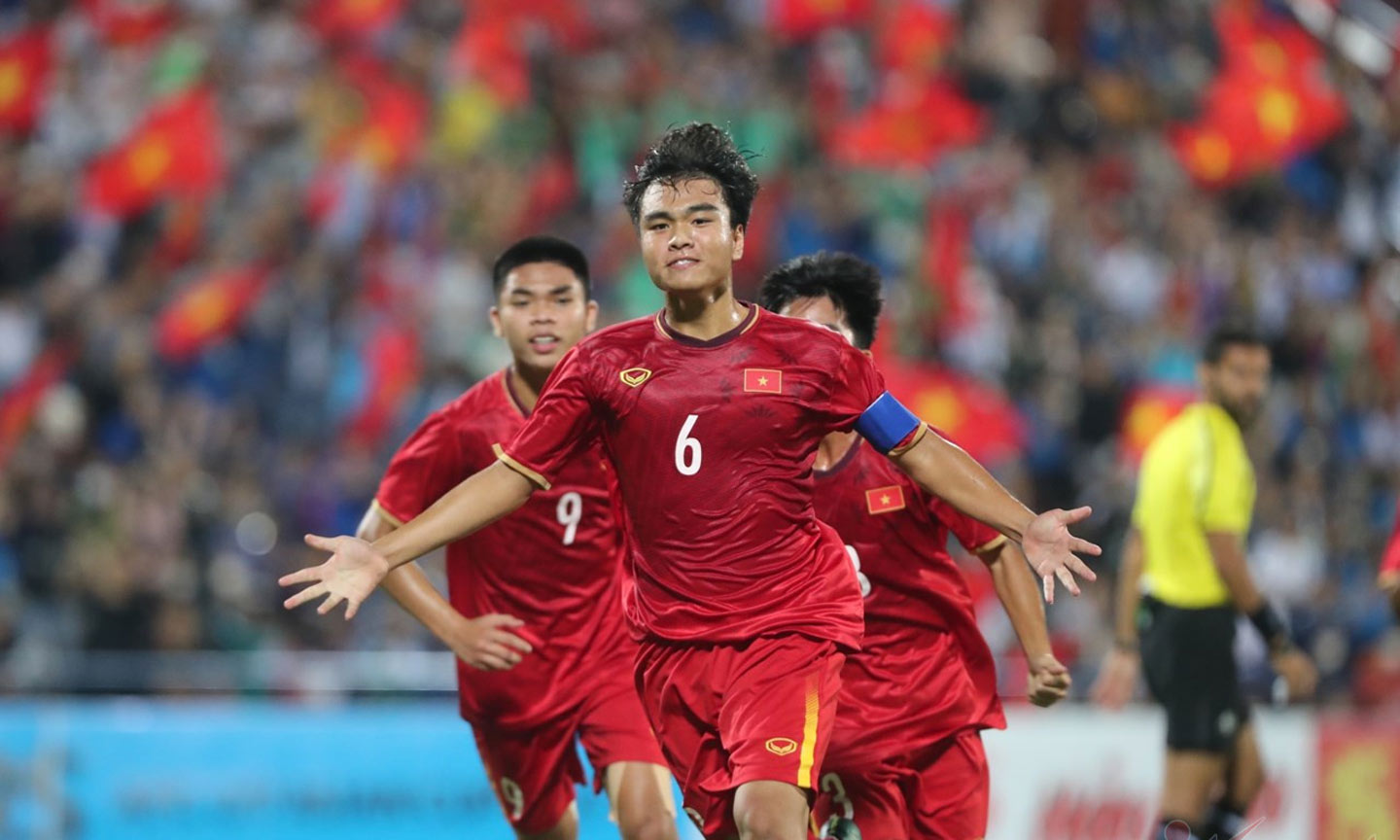 Bóng đá trẻ Việt Nam thi đấu thành công trong năm 2022. Ảnh: Vietnamnet.vn