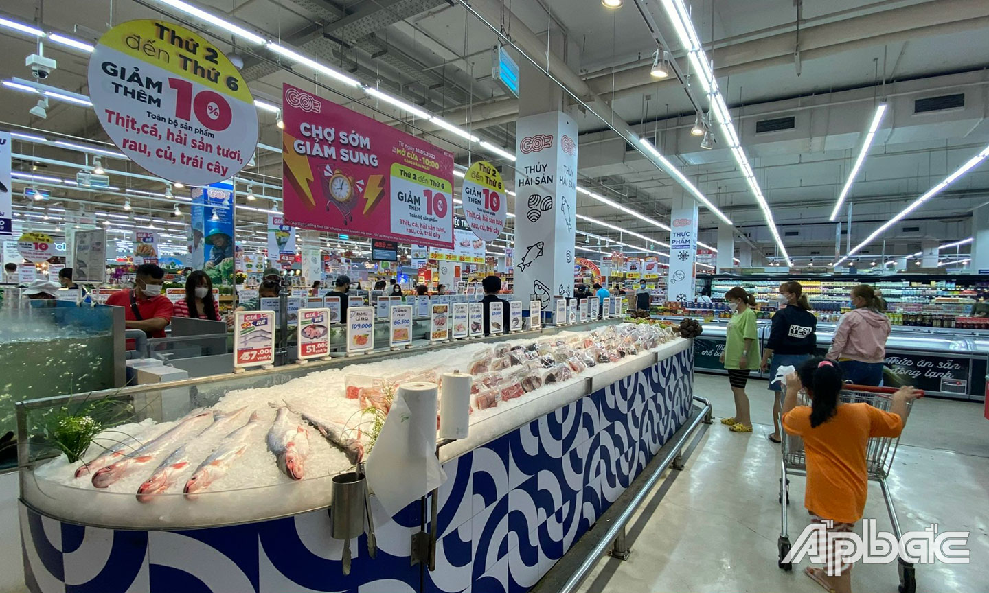  Hoạt động mua bán tại Go! Mỹ Tho.