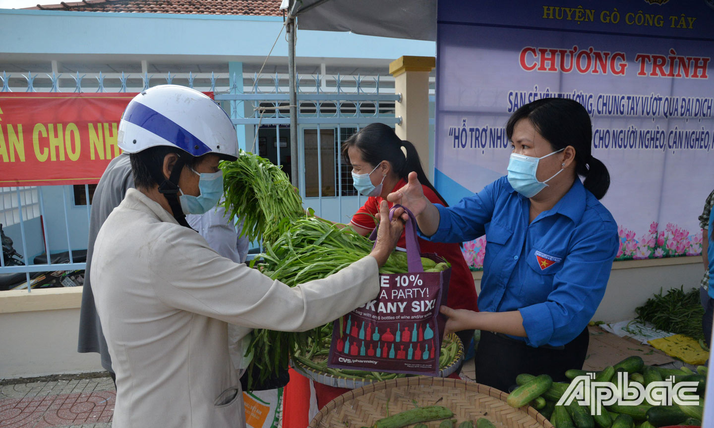 MTTQ và các hội đoàn thể huyện với nhiều chương trình hỗ trợ người nghèo, hộ khó khăn trong mùa Covid - 19